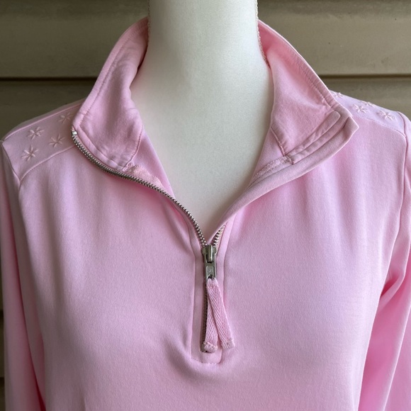 •Kim Rogers• Lightweight Quarter Zip Pullover - Size Small - Picture 3 of 11